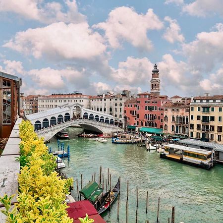 Rialto Terrace On The Grand Canal Venesia Bagian luar foto