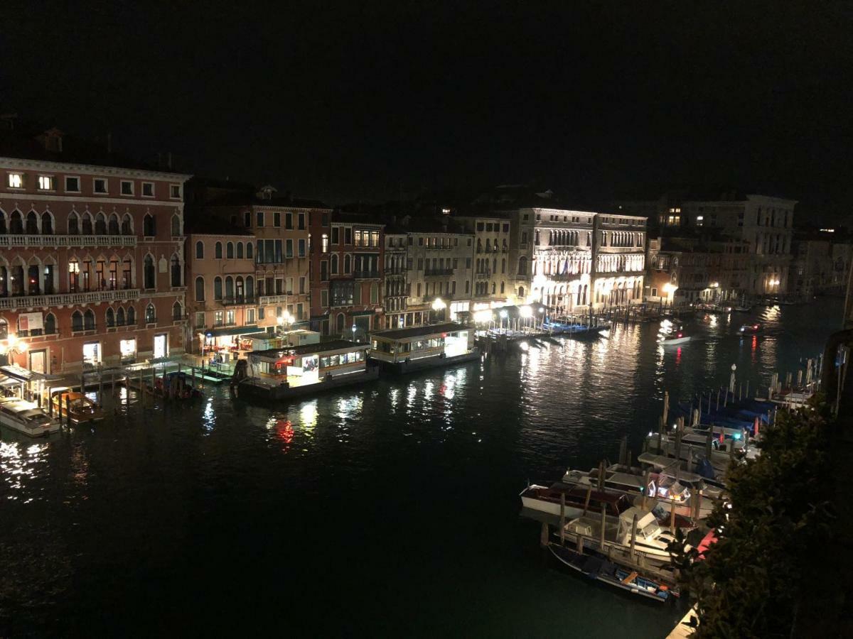 Rialto Terrace On The Grand Canal Venesia Bagian luar foto