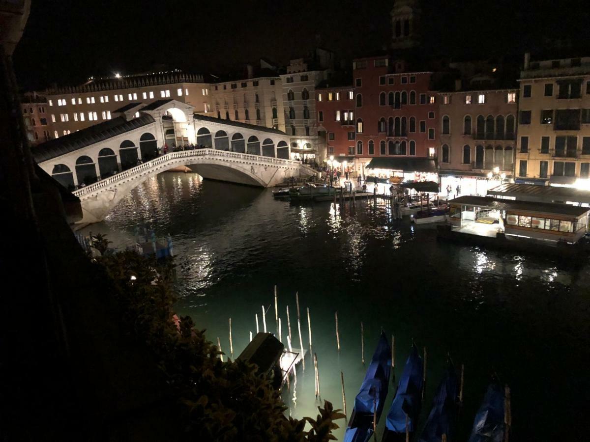 Rialto Terrace On The Grand Canal Venesia Bagian luar foto